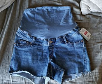 Short de grossesse en jean H&M