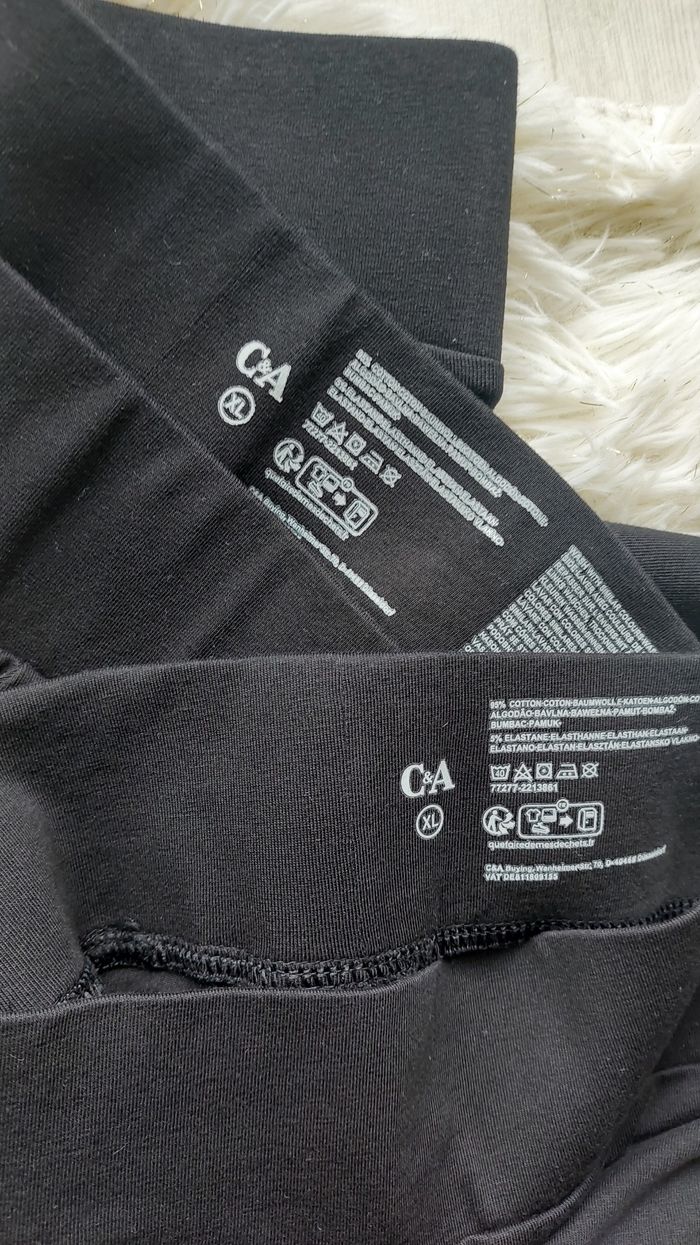 Lot de 2 leggings mis mollet taille 46/48 - photo numéro 3