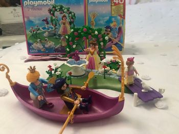 Playmobil 5456 Princess - Ilot Des Princesses Et Gondole