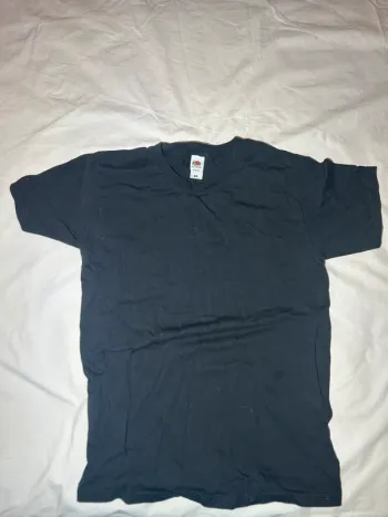 T-shirt noir  fruit of the loom