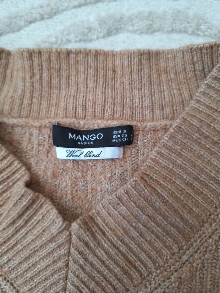 Pull camel mérinos et alpaga - photo numéro 4