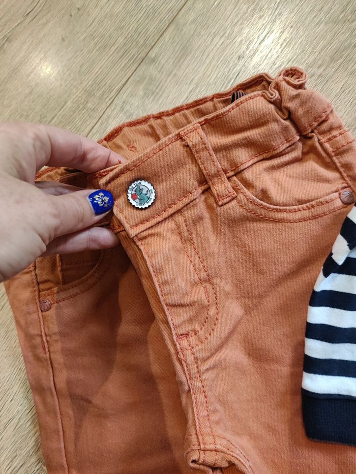 Ensemble 2 pièces thème dino Sergent Major Taille 3 ans - photo numéro 4