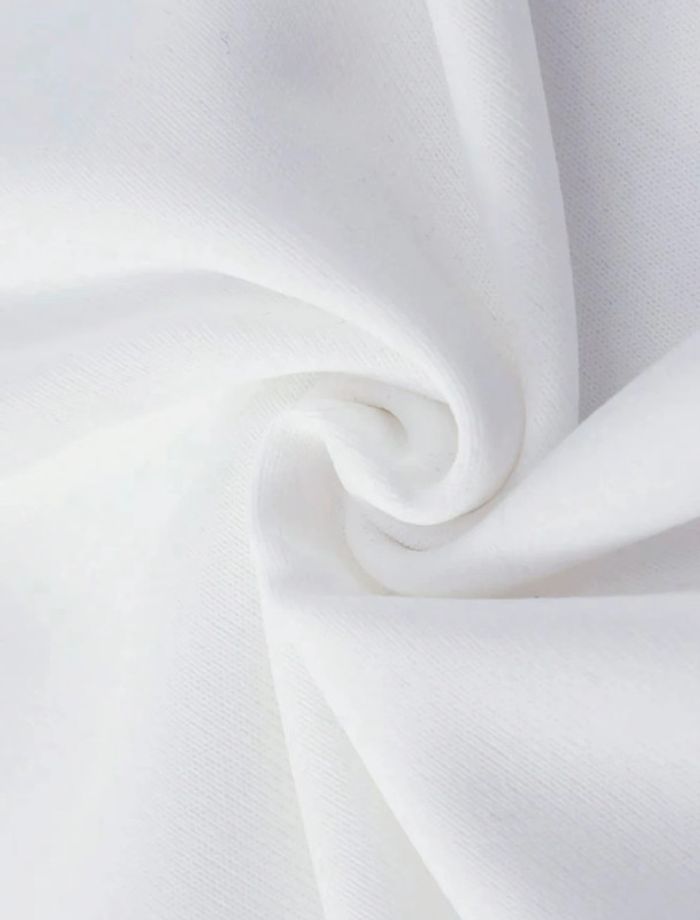 T-shirt blanc imprimé tendance - photo numéro 3