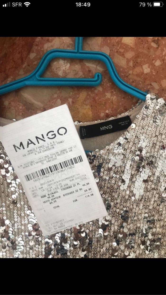 Robe de soirée femme Mango - photo numéro 5