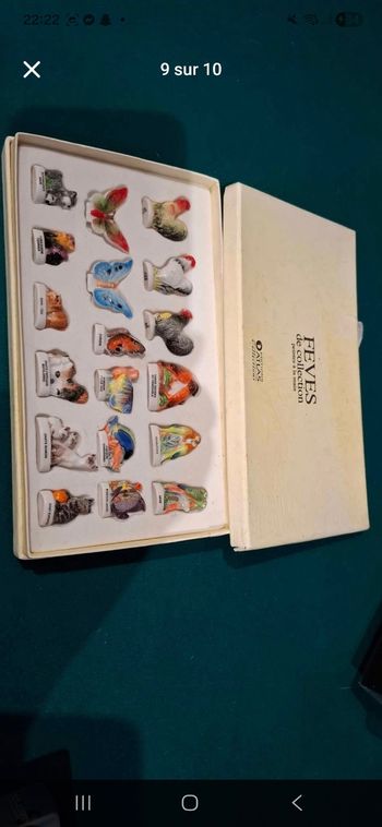 Coffret de feves atlas