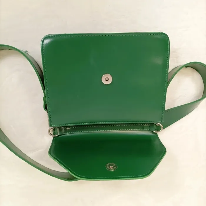 Sac bandoulière vert pomme - design minimaliste et moderne S013 - photo numéro 7
