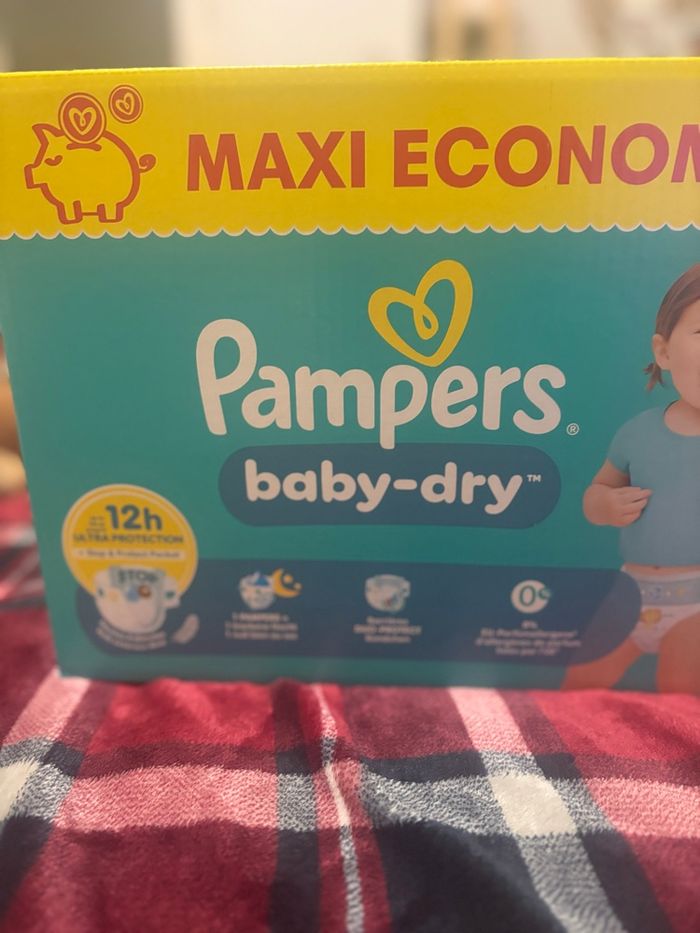 Maxi pack Pampers baby dry taille 5+ - photo numéro 3