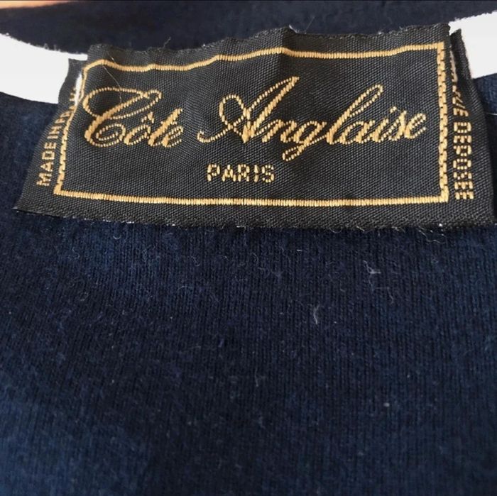 Tee shirt classique bleu marine
côte anglaise taille M 38 - photo numéro 2