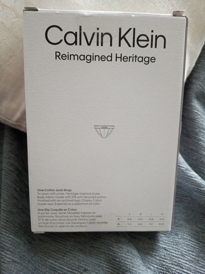 Jockstrap Calvin Klein reimagined héritage this is love taille XXXL - photo numéro 4