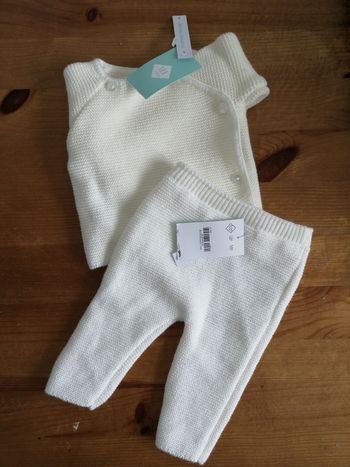 Ensemble bébé blanc