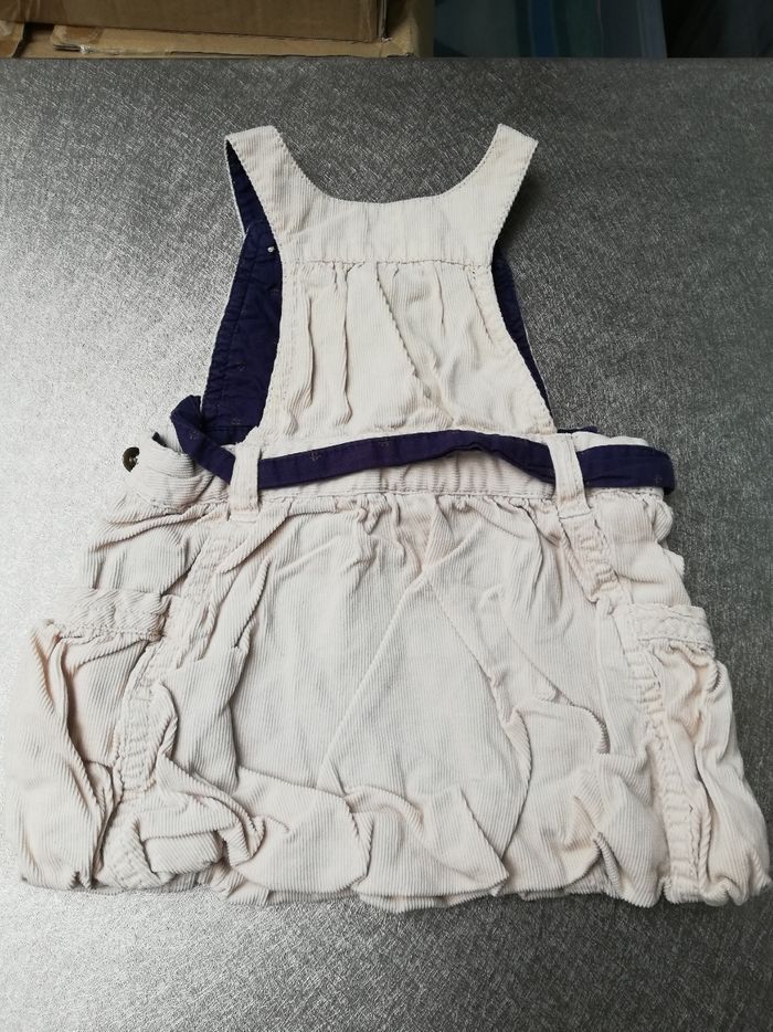 Robe velours crème 3 mois fille Sergent Major - photo numéro 5