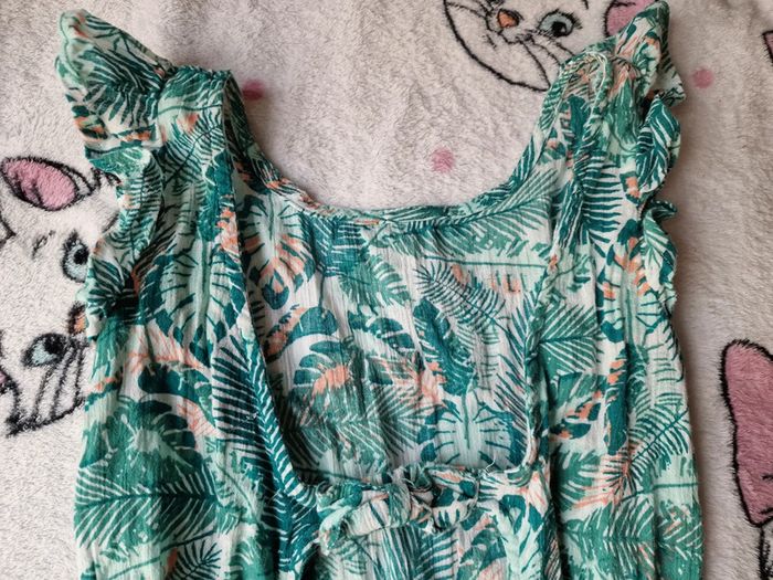 Combi short fleurs tropical 8 ans - photo numéro 6