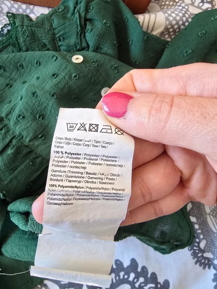 Blouse Verte - photo numéro 9