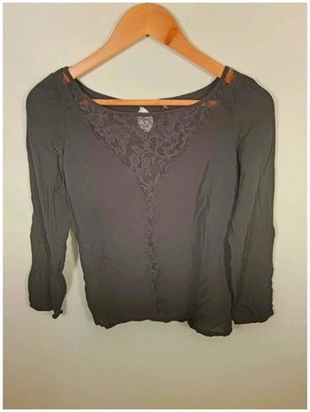 C20 blouse noir NafNaf XS
