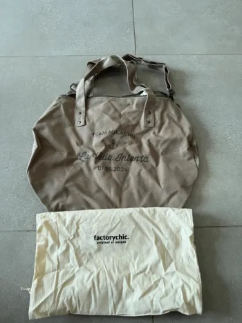 Sac fourre tout Factory chic, très bon état, 48*36cm