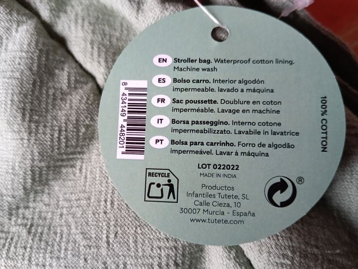 Sac à langer poussette tutete Pampers et divers accessoires - photo numéro 4