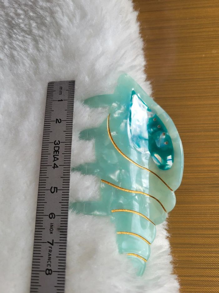 Pince a cheveux coquillages - photo numéro 3