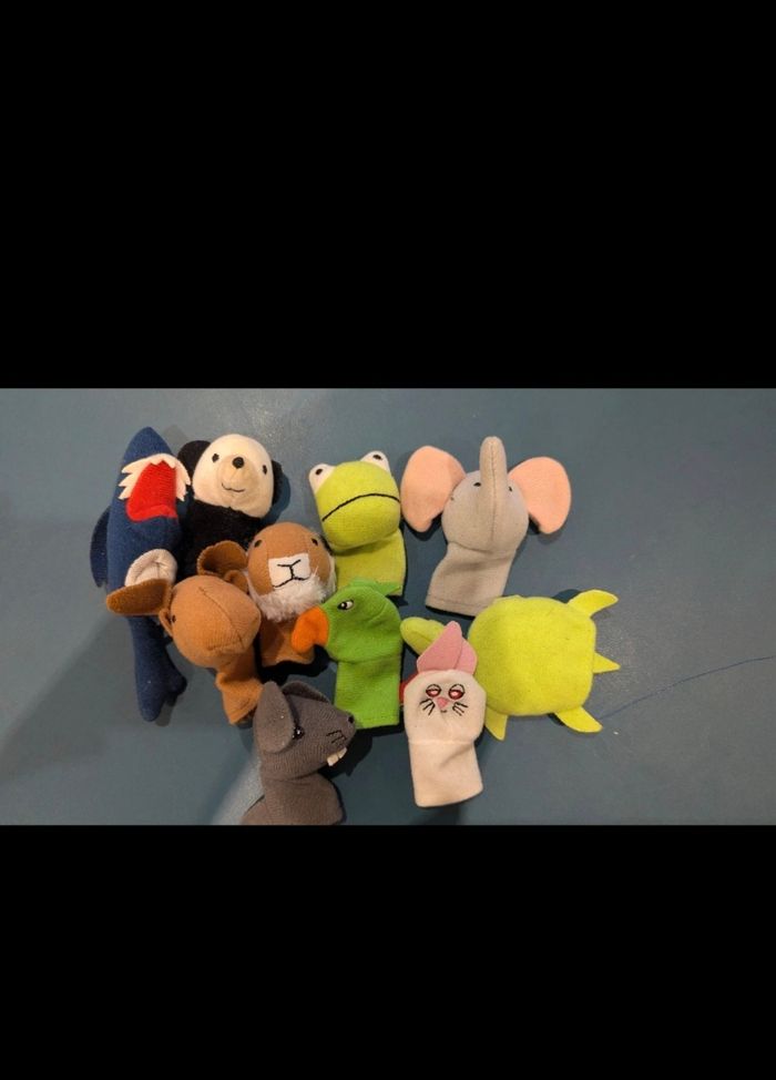 Marionnettes doigts Ikea