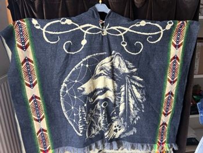 Poncho à capuche  mixte - photo numéro 3