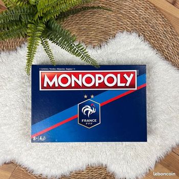 Monopoly Équipe de France FFF – Jeu de société officiel – Complet VF
