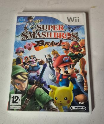 Jeu video Nintendo wii Super Smashbros brawl PAL