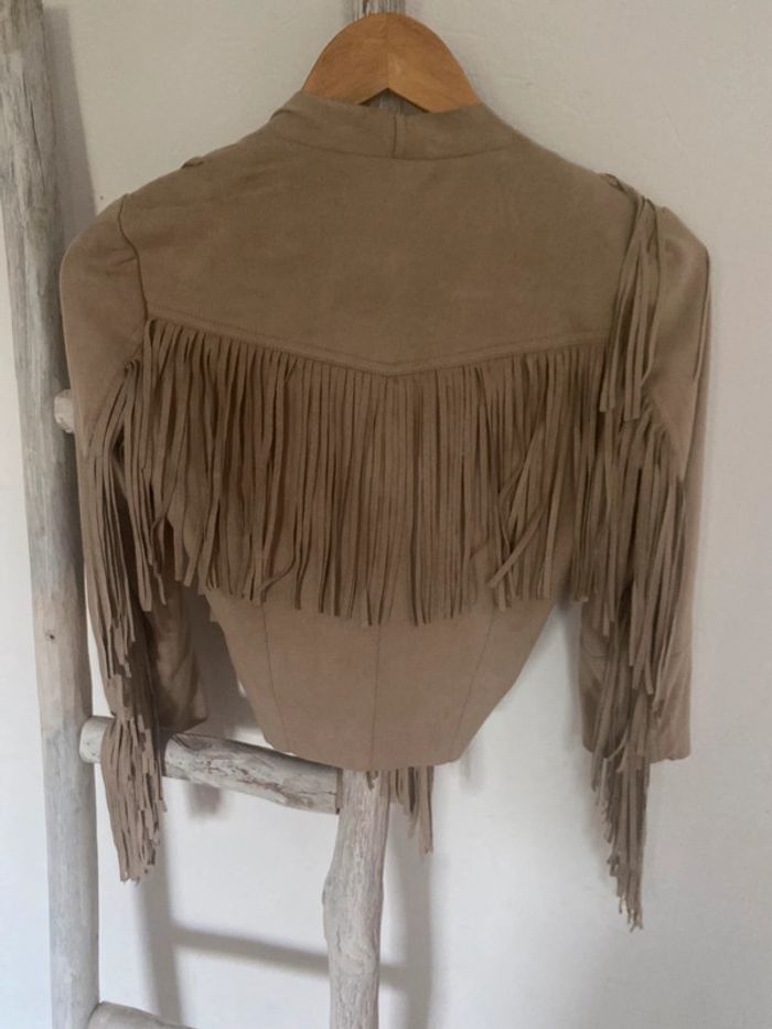 Veste fine à frange - photo numéro 4