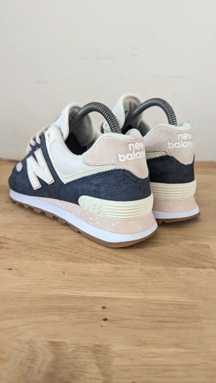 New balance 574 bleu marine - photo numéro 4