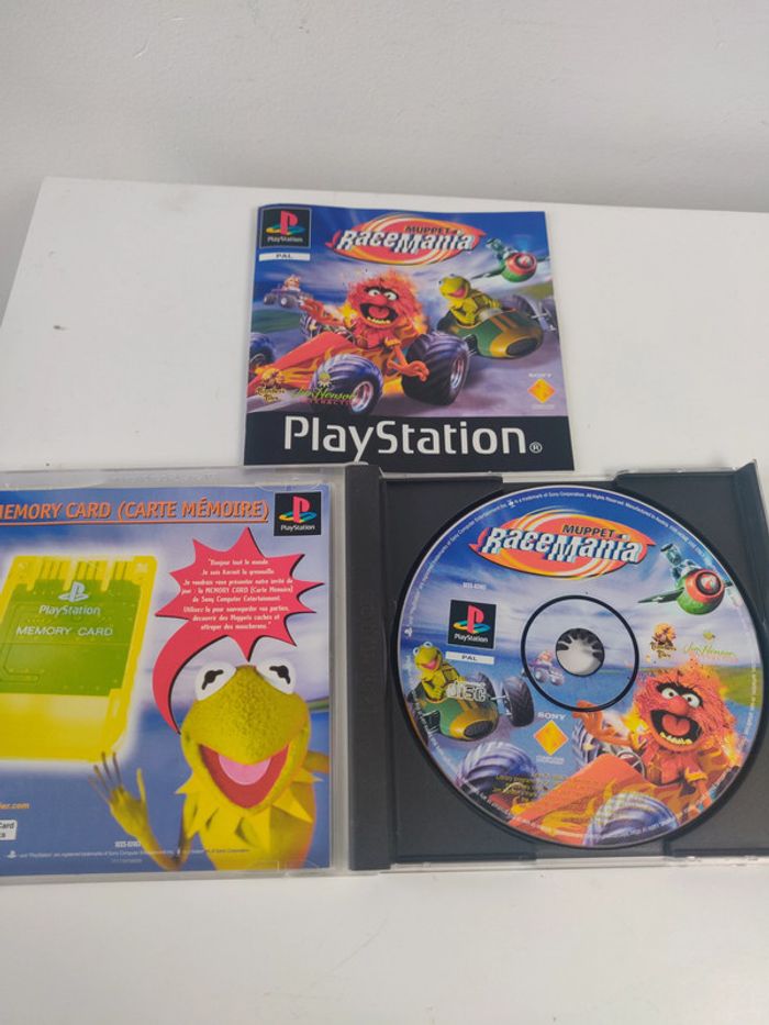 Muppet RaceMania  PS1 / playstation 1 complet FR - photo numéro 2