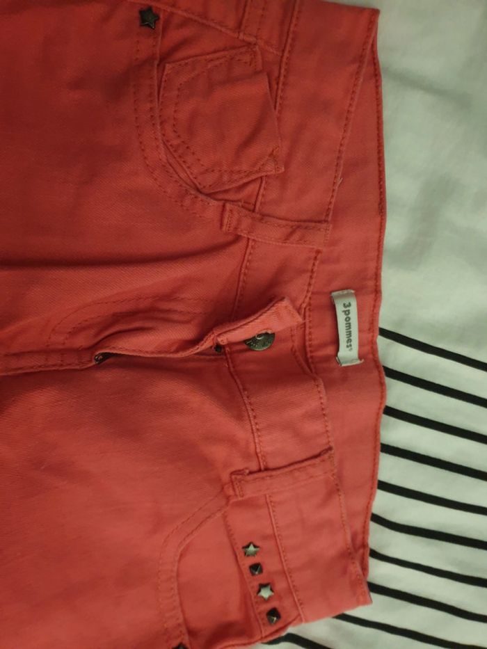 Jean fille couleur rose 12 ans - photo numéro 4