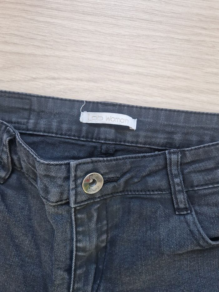 Jean femme noir LPB Woman taille 38 - photo numéro 4