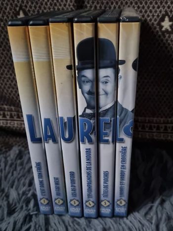 Lot 6 Dvd Laurel&Hardy neuf