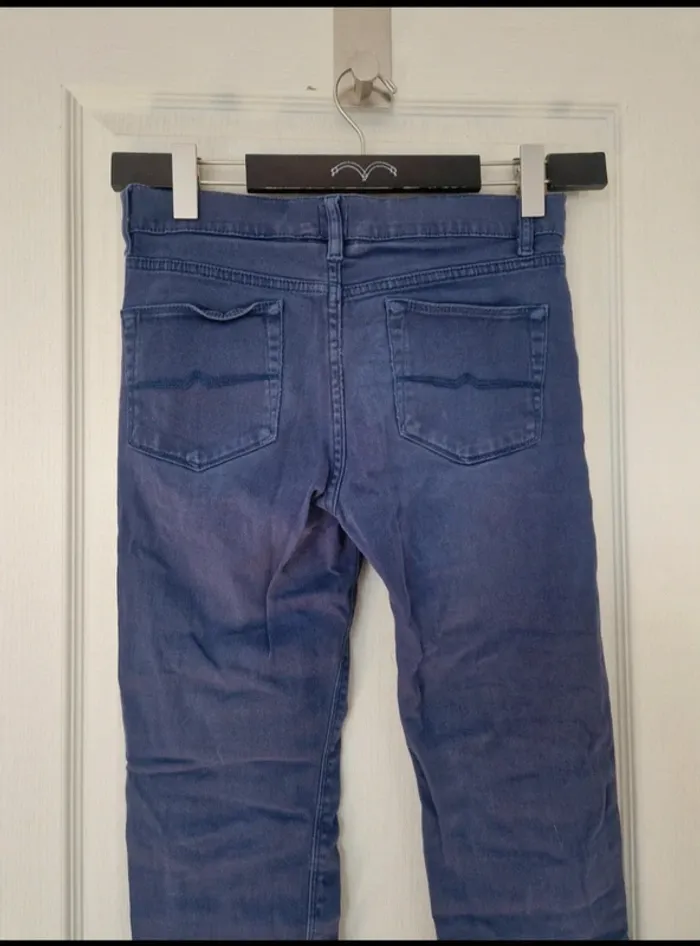 Jean skinny bleu marine homme asos taille w28 donc M/38 - photo numéro 6