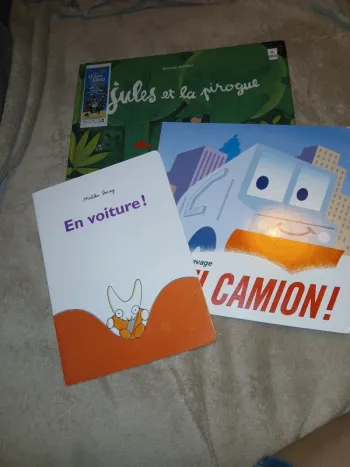 3 livres de véhicules