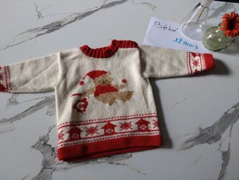 Pull hiver bébé fille ou garçon 9 12 mois bout'chou