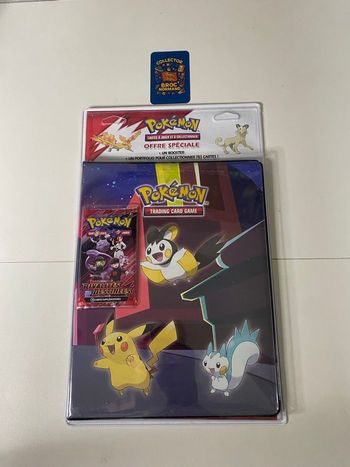 Carte Pokemon Portfolio avec booster EV10 