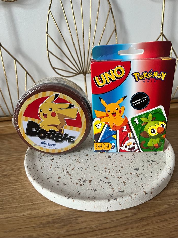 Uno et Dobble Pokémon neuf