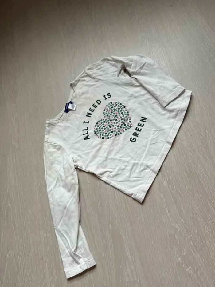 T-shirt all i need is Green - photo numéro 3