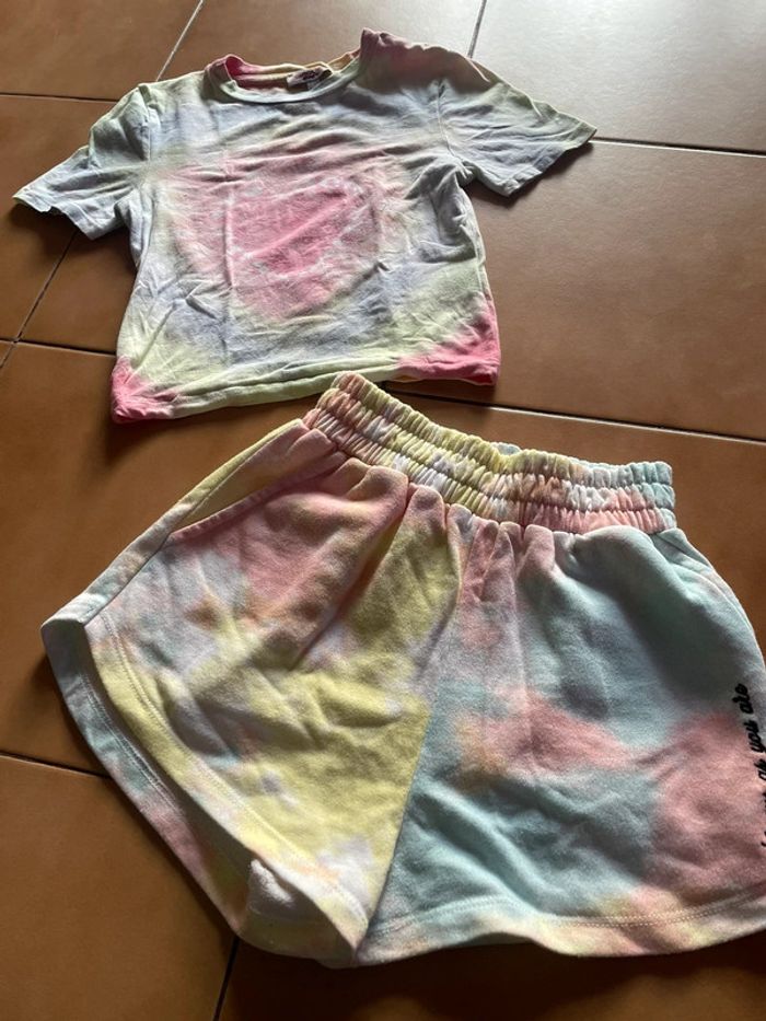 Ensemble short + t shirt XXS - photo numéro 2