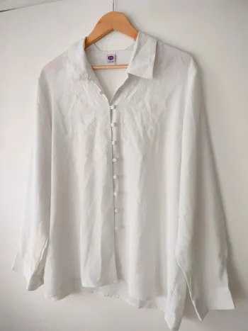 Chemise fluide blanche C&A 46