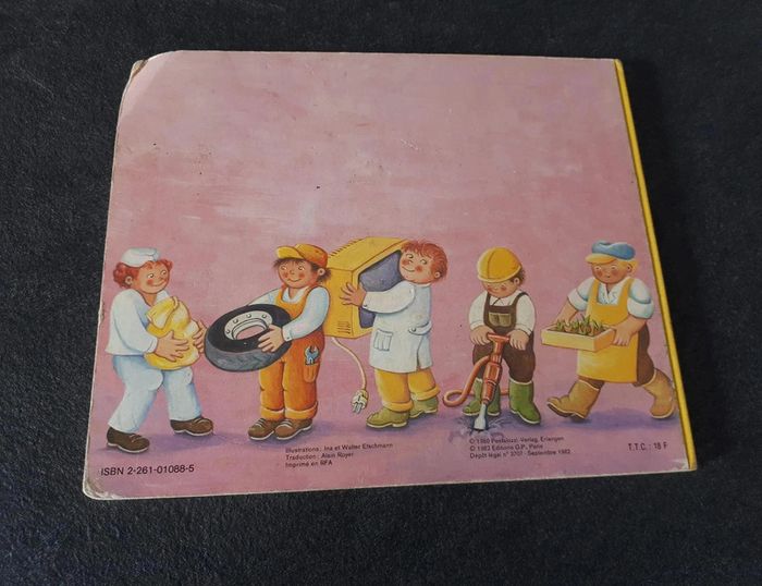 15 € 3 livres d'enfants cartonnés vintage septembre 1982 par Collectif - photo numéro 9