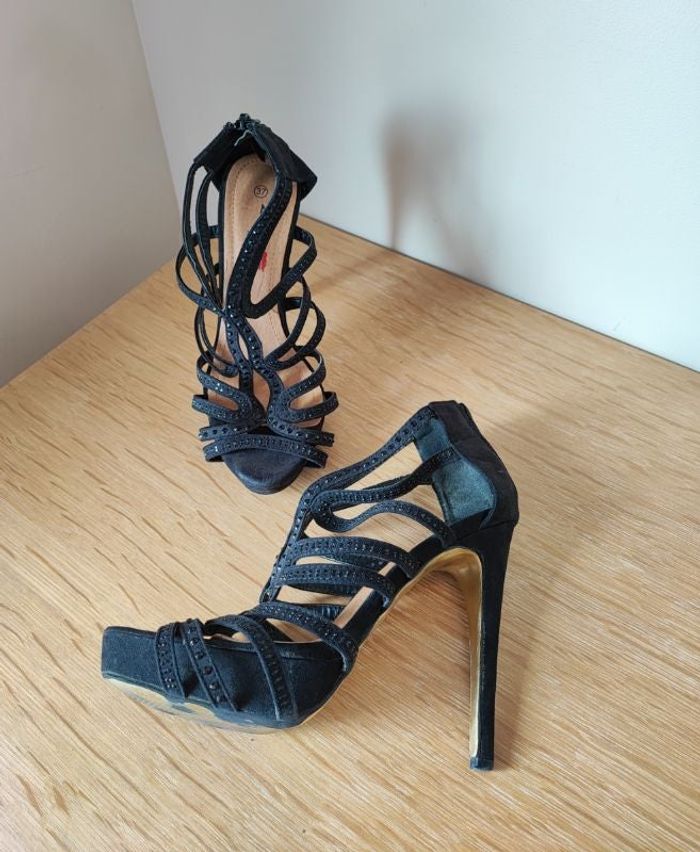 💋 Sandales - Noir - Anesia - P37 💋