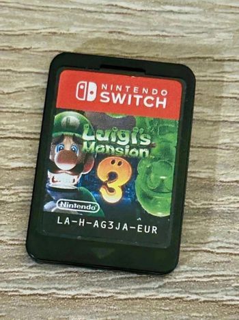 Luigi luigi’s manqion 3 jeu Nintendo switch