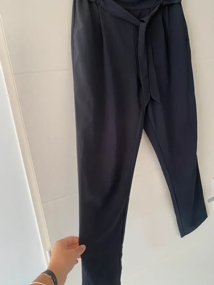 Lot 2 pantalons « paperbag » Tex - Taille L - photo numéro 5