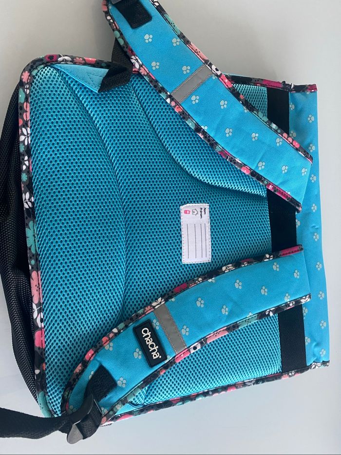 Cartable chacha bleu - photo numéro 2
