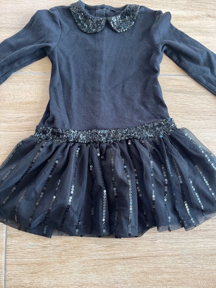 Robe noir à sequins - photo numéro 3