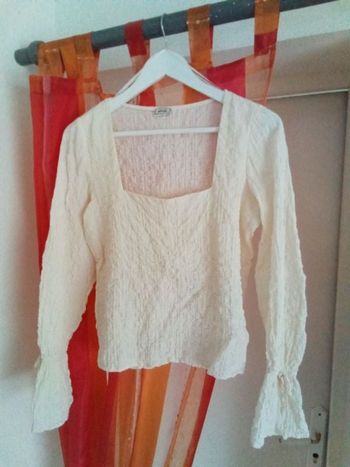 Blouse crème Pimkie taille 36/38