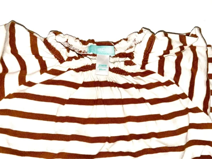 Ensemble short velours Verbaudet et marinière Obaidi 24 mois comme neuf - photo numéro 4