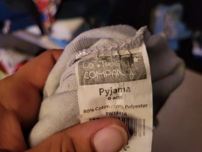 Haut pyjama - photo numéro 2