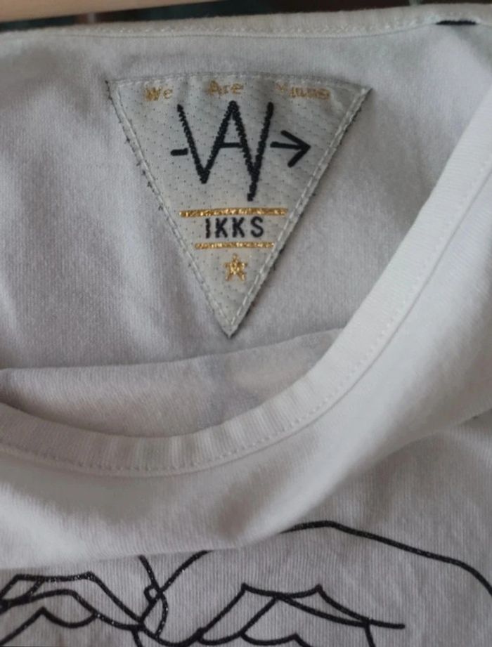 Débardeur ikks 10 ans blanc - photo numéro 4