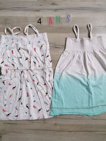 Robes bretelles 4 ans